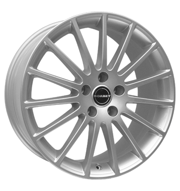 pneumatiky - 7x17 5x114.3 ET45 Borbet LS silber crystal silver Offroad All Terrain Rfky / Alu Sdrad Sportovn vfuky pneus