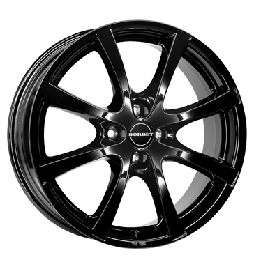 pneumatiky - 6.5x15 4x98 ET35 Borbet LV4 schwarz black glossy INDIVIDUAL Rfky / Alu RC design Wiechers SPORT pneu b2b