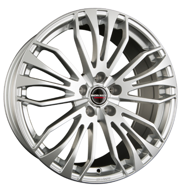 pneumatiky - 8x18 5x112 ET30 Borbet RB silber sterling silver CARLSSON Rfky / Alu Kerscher opravu pneumatik pneus