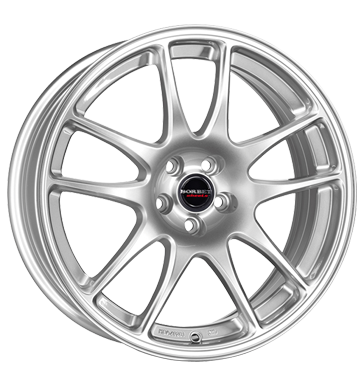 pneumatiky - 6.5x16 4x100 ET35 Borbet RS silber brillant silver opravu pneumatik Rfky / Alu Slevy Tube: Kolo velkoobchod s pneumatikami
