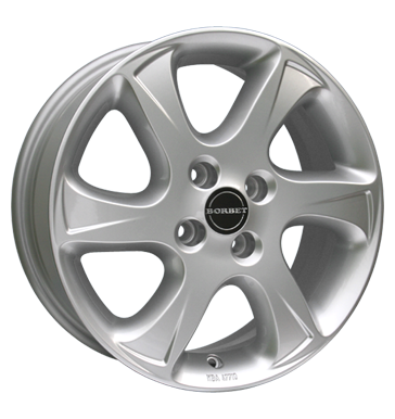 pneumatiky - 5.5x14 4x114.3 ET45 Borbet TC silber brillant silver Csti Quad Rfky / Alu Provozn + Montzn nvod automobilov sady pneus