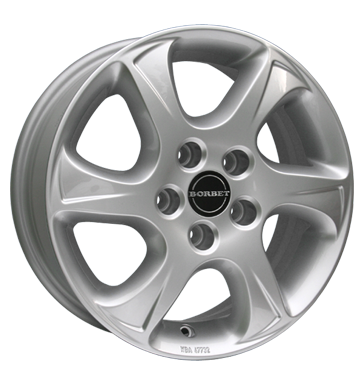 pneumatiky - 6.5x16 5x112 ET38 Borbet TC silber brillant silver motocykl Cross Rfky / Alu Alcar Kerscher Prodejce pneumatk