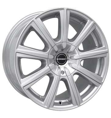 pneumatiky - 8.5x19 5x115 ET51 Borbet TS silber decor silver EXCENTRI Rfky / Alu Felgenschlsser Spurverbreiterung trziste