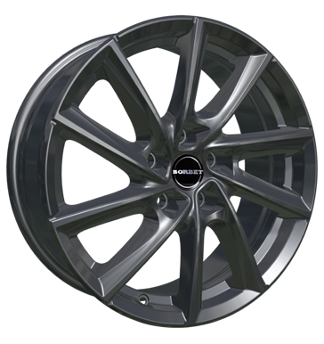 pneumatiky - 7.5x17 5x108 ET52.5 Borbet VT grau / anthrazit mistral anthracite glossy bezpecnostn obuv Rfky / Alu vzduchov filtr truck lto velkoobchod s pneumatikami