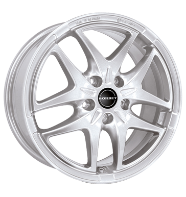 pneumatiky - 6.5x16 5x112 ET46 Borbet XB silber crystal silver Offroad cel rok od 17,5 