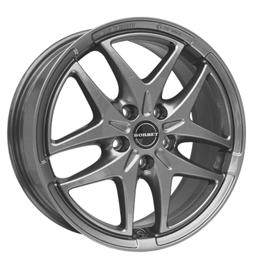 pneumatiky - 6.5x16 5x112 ET50 Borbet XB grau / anthrazit metal grey Offroad Zimn 17.5 