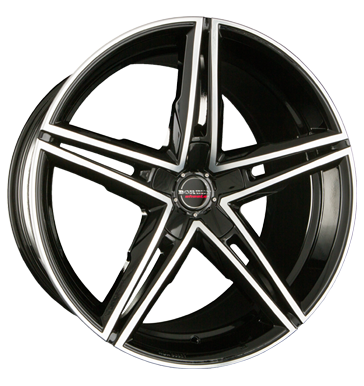 pneumatiky - 8.5x20 5x112 ET30 Borbet XRS schwarz black polished glossy Offroad cel rok od 17,5 