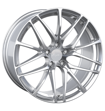 pneumatiky - 9x21 5x112 ET30 Breyton Fascinate silber hyper silver undercut Tricka Rfky / Alu Hamann nrad pneu b2b