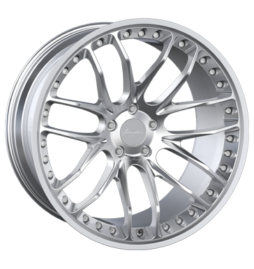 pneumatiky - 9.5x19 5x120 ET42 Breyton Race GTP silber hyper silver small polished lip AUDI Rfky / Alu Artec Autordio Rarity trhovisko