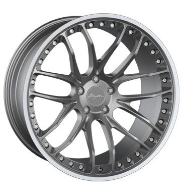 pneumatiky - 10.5x21 5x120 ET44 Breyton Race GTP grau / anthrazit matt gun small polished lip Cepice a klobouky Rfky / Alu motec nemrznouc smes Autodlna