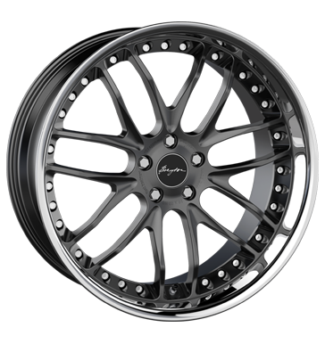 pneumatiky - 10x21 5x120 ET35 Breyton Race GTR schwarz matt black SSL FONDMETAL Rfky / Alu replika Slevy Hlinkov disky