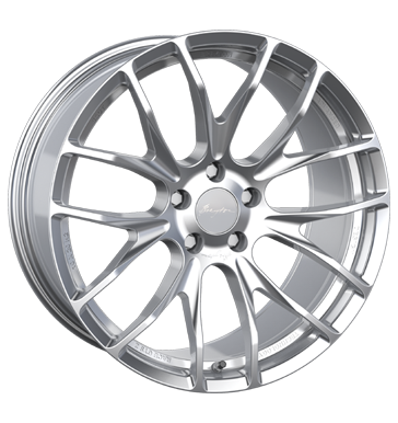 pneumatiky - 10x20 5x120 ET46 Breyton Race GTS2 silber hyper silver undercut truck lto Rfky / Alu ventil cepice KING trhovisko