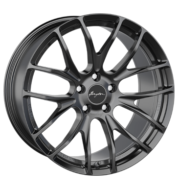 pneumatiky - 9.5x19 5x120 ET40 Breyton Race GTS2 schwarz matt black undercut Motocykly a motocyklov dly Rfky / Alu zimn Hamann Velkoobchod