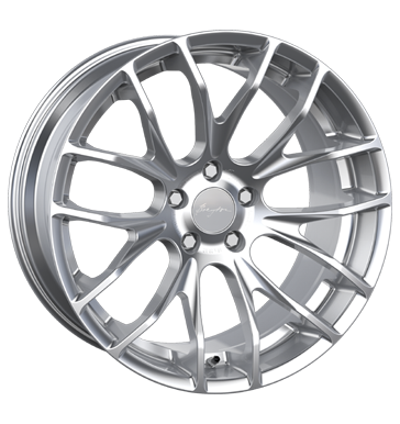 pneumatiky - 7.5x18 5x120 ET35 Breyton Race GTS silber hyper silver zpad Rfky / Alu GMP Italia kufr Tray pneu