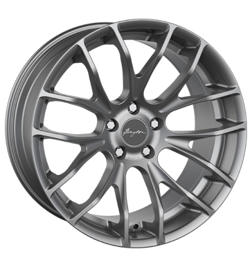 pneumatiky - 8.5x18 5x120 ET35 Breyton Race GTS grau / anthrazit matt gun ZENDER Rfky / Alu tdenn mikiny b2b pneu