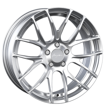 pneumatiky - 8x18 5x120 ET34 Breyton Race GTS-R silber hyper silver prumyslov pneumatiky Rfky / Alu Zcela specifick dly Zimn kompletn kolo-ALU pneu b2b