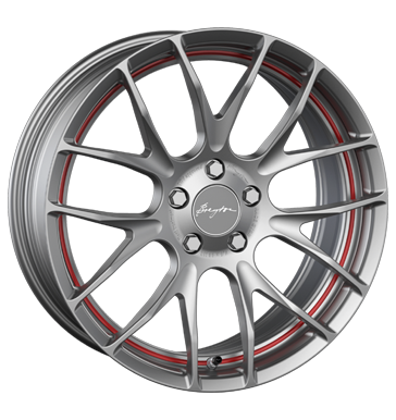 pneumatiky - 7x17 5x112 ET48 Breyton Race GTS-R grau / anthrazit matt gun red circle undercut ANZIO Rfky / Alu Rim luzka (nhradn dly) autodly USA Hlinkov disky