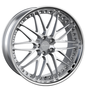 pneumatiky - 9.5x19 5x120 ET40 Breyton Spirit II silber hyper silver SSL mastek Rfky / Alu baterie Alcar Hlinkov disky