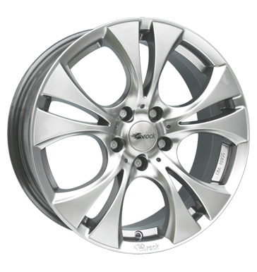 pneumatiky - 7.5x17 5x108 ET45 Brock B20 silber chromsilber interir Rfky / Alu RC design Lehk nkladn automobil v zime Prodejce pneumatk