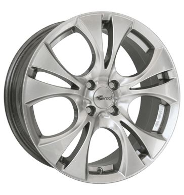 pneumatiky - 7x16 4x114.3 ET42 Brock B20 silber chromsilber tazn zarzen Rfky / Alu ALCOA MERCEDES BENZ disky