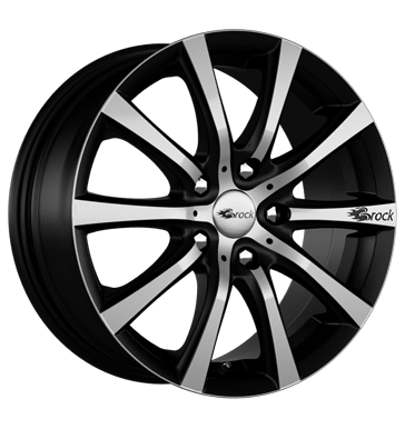 pneumatiky - 8x18 5x108 ET45 Brock B21 schwarz schwarz matt vollpoliert KING Rfky / Alu Mutec COM 4 KOLA Prodejce pneumatk