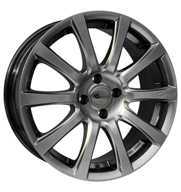 pneumatiky - 7x16 4x100 ET38 Brock B21 silber chromsilber Rdc nprava odpruzen Rfky / Alu Brock Auto-Tuning + styling pneu b2b