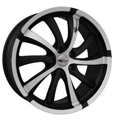 pneumatiky - 8.5x20 5x120 ET38 Brock B23 schwarz shadowblack matt poliert Motorsport Rfky / Alu UNION rfky pneu