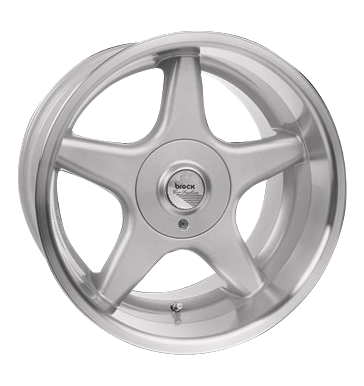 pneumatiky - 7.5x16 5x100 ET35 Brock B1 silber silber Horn poliert INDIVIDUAL Rfky / Alu Hartge COM 4 KOLA b2b pneu