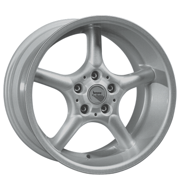 pneumatiky - 9.5x18 5x100 ET30 Brock B12 silber chromsilber light EXCENTRI Rfky / Alu Csti Mini & Pocket Bike Wheelworld pneu