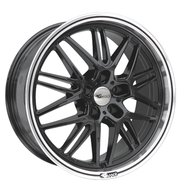 pneumatiky - 8.5x19 5x120 ET20 Brock B28 schwarz schwarz Hornpoliert Tricka Rfky / Alu Offroad cel rok Drkov / Kosile pneu