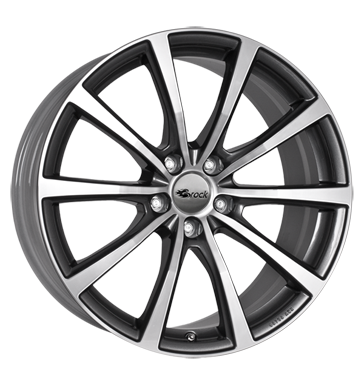 pneumatiky - 7.5x18 5x112 ET29 Brock B32 grau / anthrazit himalaya grey vollpoliert lkrnicky Rfky / Alu Oldtimer dly Sportovn vfuky Autodlna