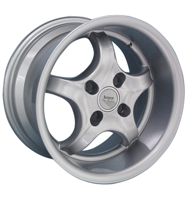 pneumatiky - 7x14 4x100 ET25 Brock B5 silber chromsilber Offroad letn Rfky / Alu MPT Motocyklov zvody pneus