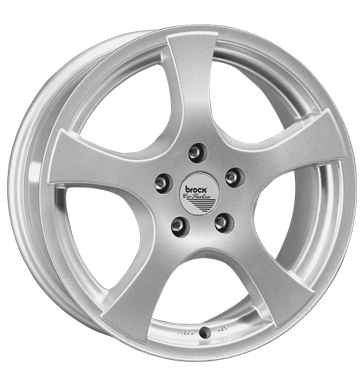 pneumatiky - 7x17 5x110 ET38 Brock B8 silber silber lackiert Csti Quad Rfky / Alu ALCOA VOLKSWAGEN Autoprodejce