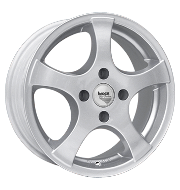 pneumatiky - 7x15 4x108 ET12 Brock B8 silber silber lackiert Opel Rfky / Alu Rfky / Alu Offroad All Terrain pneumatiky