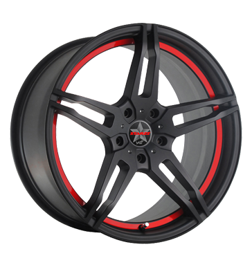 pneumatiky - 10x20 5x120 ET40 Barracuda Starzz schwarz matt black - undercut polished Stresn nosic + stresn boxy Rfky / Alu zemn prce Offroad letn b2b pneu