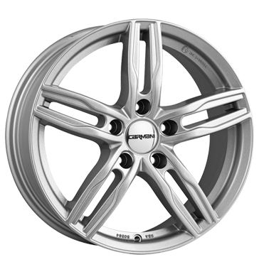 pneumatiky - 7.5x17 5x120 ET43 Carmani 14 Paul silber kristallsilber Lehk nkladn vuz v lte Rfky / Alu Wheelworld Kamiony pln rok od 17,5 