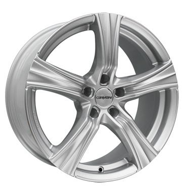 pneumatiky - 8x18 5x114.3 ET48 Carmani 6 Impact silber kristallsilber renault Rfky / Alu pce o pneumatiky brzdov dly pneu