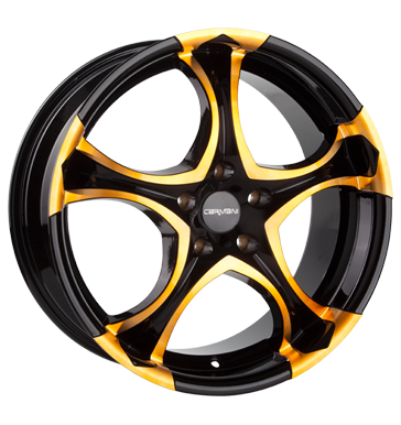 pneumatiky - 6.5x15 4x100 ET38 Carmani 4 Deepnex orange orange polish COM 4 KOLA Rfky / Alu letn dly b2b pneu
