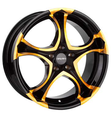 pneumatiky - 8.5x19 5x112 ET50 Carmani 4 Deepnex orange orange polish letadlo Rfky / Alu BRABUS Alutec disky