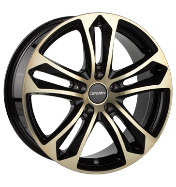 pneumatiky - 6.5x15 4x100 ET38 Carmani 5 Arrow gold gold polish realizovat Rfky / Alu Flip zvaz palivo velkoobchod s pneumatikami