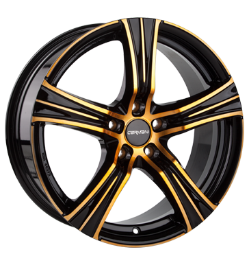 pneumatiky - 7.5x17 5x112 ET47 Carmani 6 Impact orange orange polish motocykl Cross Rfky / Alu Autordio Rarity Maxx Kola pneumatiky