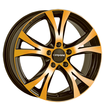 pneumatiky - 6.5x16 5x112 ET50 Carmani 9 Compete orange orange polish Barracuda Rfky / Alu MB-Italia INDIVIDUAL pneu