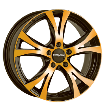 pneumatiky - 7x16 5x112 ET47 Carmani 9 Compete OR.D. orange orange polish Truck lto od 17,5 