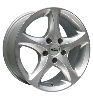 pneumatiky - 7.5x16 5x112 ET45.5 CMS C12 silber silber lackiert KING Rfky / Alu Ovldn rdiov dlkov Offroad cel rok pneu