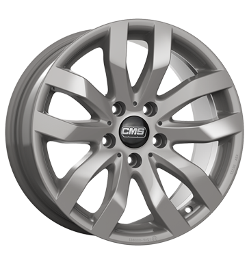 pneumatiky - 7.5x17 5x112 ET27 CMS C22 silber titan Auto Hi-Fi + navigace Rfky / Alu peugeot truck ventil pneu b2b