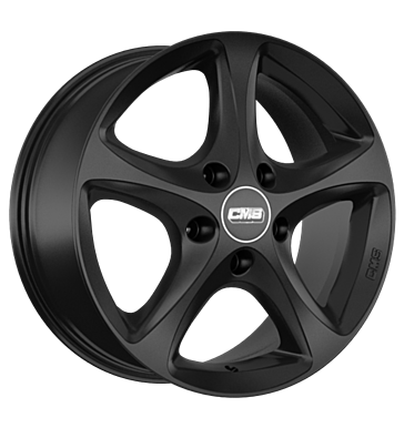 pneumatiky - 9x19 5x120 ET39 CMS C12 schwarz mattschwarz Wheelworld Rfky / Alu Lehk nkladn auto lto od 17,5 