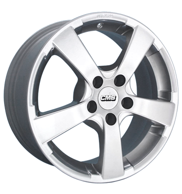 pneumatiky - 8x18 5x120 ET40 CMS C4 silber hochglanz silber AUDI Rfky / Alu polomer Rim luzka (nhradn dly) pneus