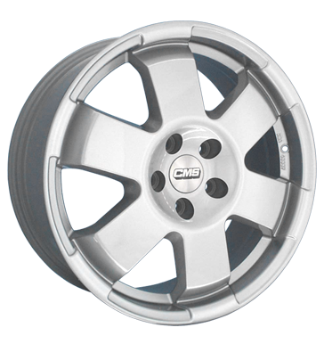 pneumatiky - 7.5x17 5x114.3 ET40 CMS C5 silber silber lackiert Auto Tool Karoserie Rfky / Alu Lehk ventil vozy / vozy Pridat Felgenschloss pneumatiky