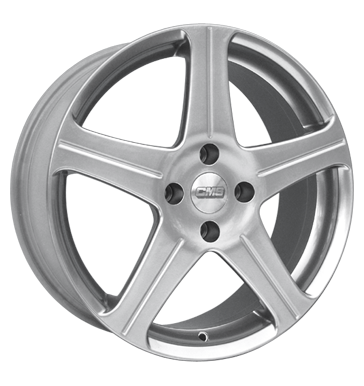 pneumatiky - 6.5x15 4x108 ET43 CMS C7 silber hochglanz metallic kmh-Wheels Rfky / Alu vfuk Lehk nkladn auto Winter od 17,5 