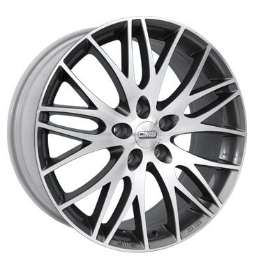 pneumatiky - 7.5x17 5x112 ET41 CMS C8 silber diamant silber Motocykly a motocyklov dly Rfky / Alu EMOTION Offroad All Terrain b2b pneu